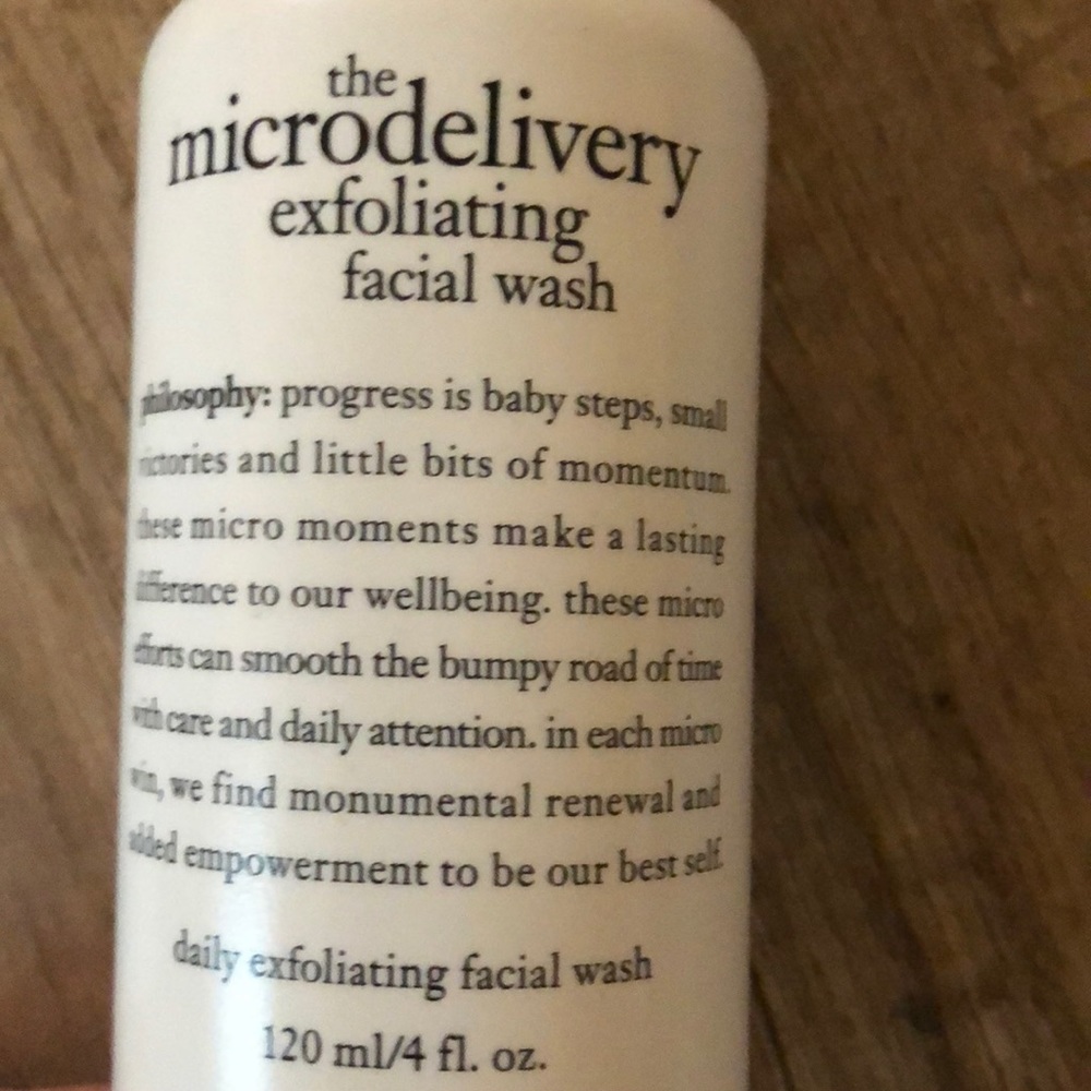 Philosophy microdelivery face wash • NIB